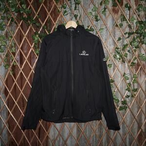 Small - Vintage Y2K Lexus promo zip up embroider windbreaker